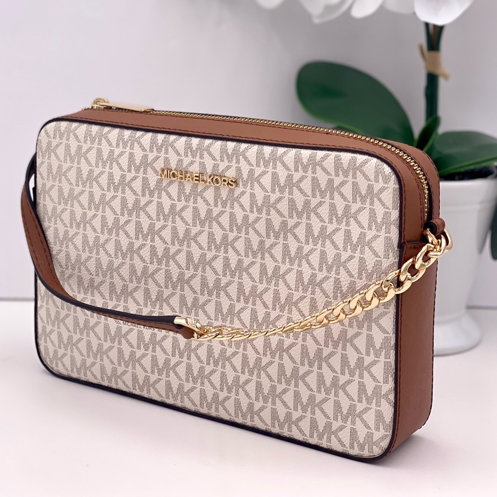 Michael Kors EW Crossbody Bag Vanilla